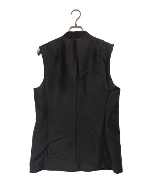 ETHOSENS（エトセンス）ETHOSENS (エトセンス) ベスト ブラック サイズ:記載なしの古着・服飾アイテム
