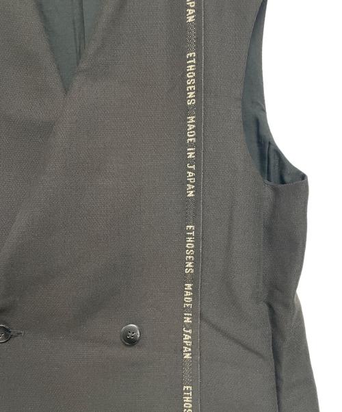 ETHOSENS（エトセンス）ETHOSENS (エトセンス) ベスト ブラック サイズ:記載なしの古着・服飾アイテム