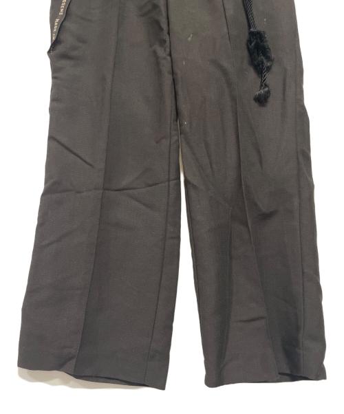 ETHOSENS（エトセンス）ETHOSENS (エトセンス) Ear name slacks ブラック サイズ:SIZE不明の古着・服飾アイテム