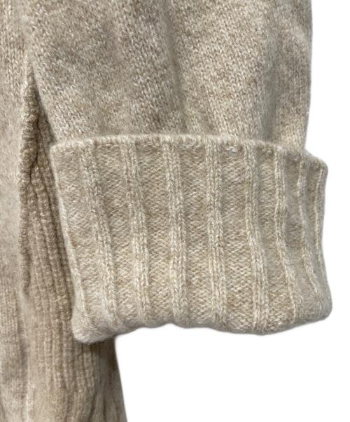 Ujoh（ウジョー）UJOH (ウジョー) 21AW/cropped turtle neck knit グリーン×ライトブラウン サイズ:3の古着・服飾アイテム