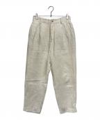 IRENISAイレニサ）の古着「トラウザーパンツ」｜アイボリー