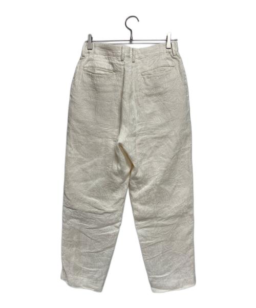 IRENISA（イレニサ）IRENISA (イレニサ) トラウザーパンツ アイボリー サイズ:SIZE 1の古着・服飾アイテム