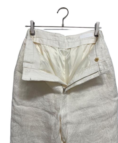 IRENISA（イレニサ）IRENISA (イレニサ) トラウザーパンツ アイボリー サイズ:SIZE 1の古着・服飾アイテム