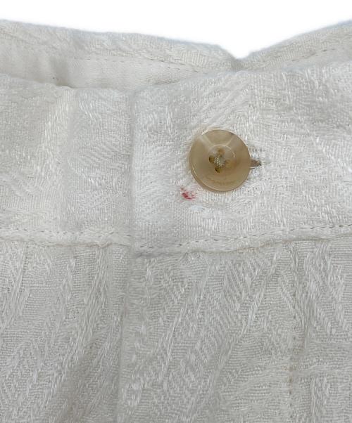 IRENISA（イレニサ）IRENISA (イレニサ) トラウザーパンツ アイボリー サイズ:SIZE 1の古着・服飾アイテム