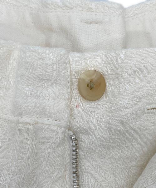 IRENISA（イレニサ）IRENISA (イレニサ) トラウザーパンツ アイボリー サイズ:SIZE 1の古着・服飾アイテム