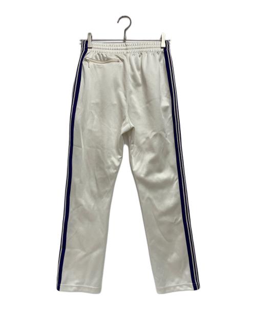 Needles（ニードルズ）Needles (ニードルズ) Narrow Track Pant [POLY SMOOTH]（ナロートラックパンツポリスムース）/トラックパンツ/ジャージ アイボリー×パープル サイズ:XSの古着・服飾アイテム