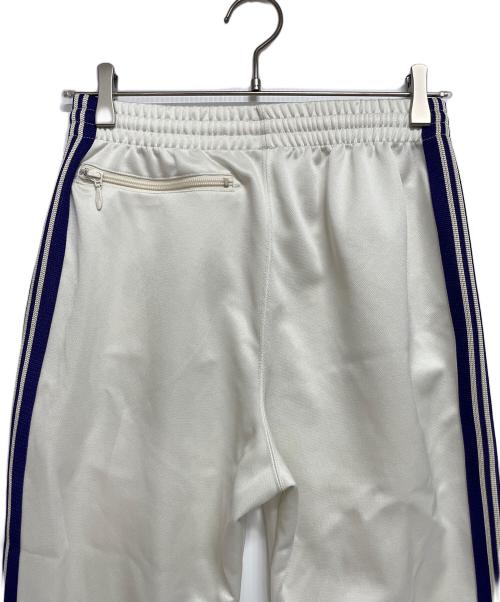 Needles（ニードルズ）Needles (ニードルズ) Narrow Track Pant [POLY SMOOTH]（ナロートラックパンツポリスムース）/トラックパンツ/ジャージ アイボリー×パープル サイズ:XSの古着・服飾アイテム
