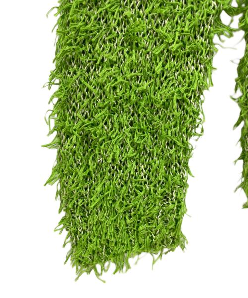 kota gushiken（コウタグシケン）kota gushiken (コウタグシケン) Summer Van Gogh Long Sleeve Top グリーン サイズ:SIZE 2の古着・服飾アイテム