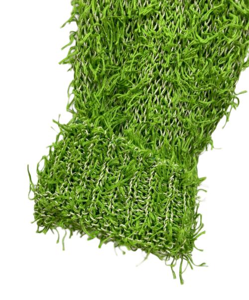 kota gushiken（コウタグシケン）kota gushiken (コウタグシケン) Summer Van Gogh Long Sleeve Top グリーン サイズ:SIZE 2の古着・服飾アイテム