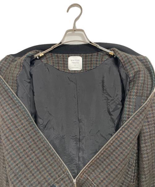 UNITED TOKYO（ユナイテッドトーキョー）UNITED TOKYO (ユナイテッドトーキョー) ブルゾン ダークブラウン サイズ:2の古着・服飾アイテム