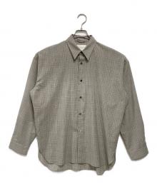 PUBLIC TOKYO（パブリックトウキョウ）の古着「TWチェックオーバーシャツ」｜グレー