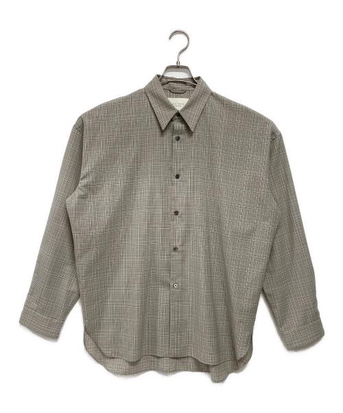PUBLIC TOKYO（パブリックトウキョウ）PUBLIC TOKYO (パブリックトウキョウ) TWチェックオーバーシャツ グレー サイズ:1の古着・服飾アイテム