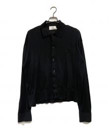 ami（アミ）の古着「ニットカーディガン」｜ブラック