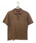 MONCLER（モンクレール）の古着「半袖ポロシャツ」｜ブラウン