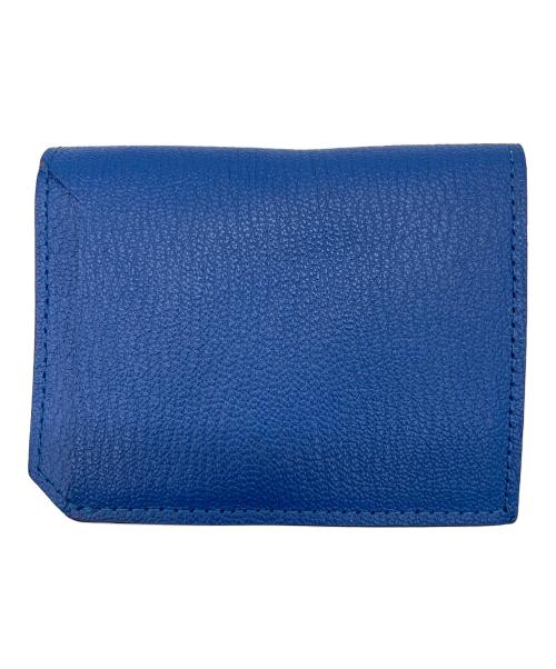 Larcobaleno（ラルコバレーノ）Larcobaleno (ラルコバレーノ) 2つ折り財布 ブルーの古着・服飾アイテム