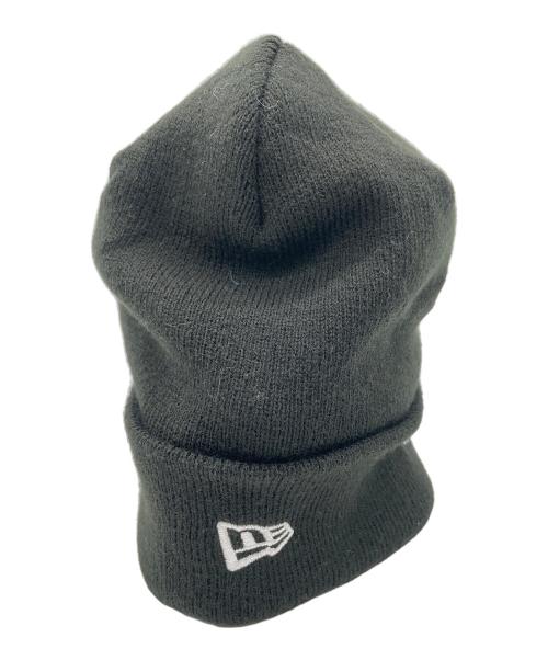 New Era（ニューエラ）New Era (ニューエラ) SUPREME (シュプリーム) ニット帽 ブラックの古着・服飾アイテム