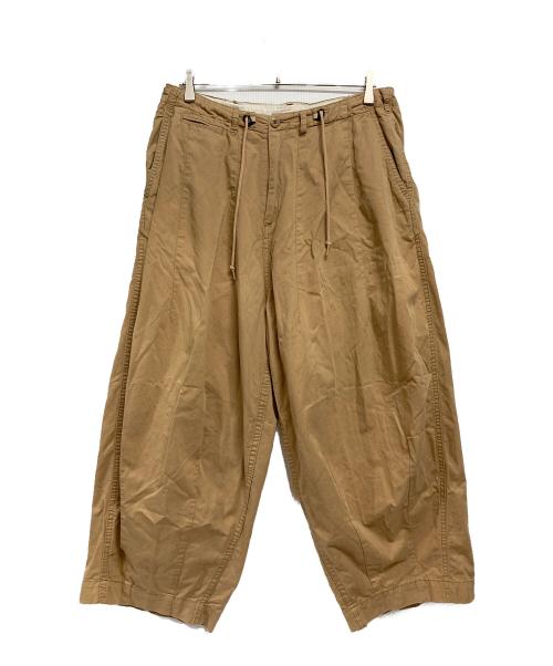 Needles（ニードルズ）Needles (ニードルズ) ワイドパンツ ブラウン サイズ:Mの古着・服飾アイテム