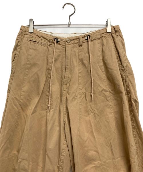 Needles（ニードルズ）Needles (ニードルズ) ワイドパンツ ブラウン サイズ:Mの古着・服飾アイテム