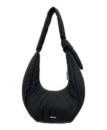FOLNUA（フォルニュア）の古着「クッションパッドオーバルバッグ」｜ブラック