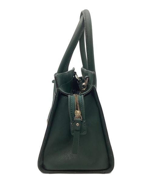 Kate Spade（ケイトスペード）Kate Spade (ケイトスペード) 2WAYバッグ グリーンの古着・服飾アイテム