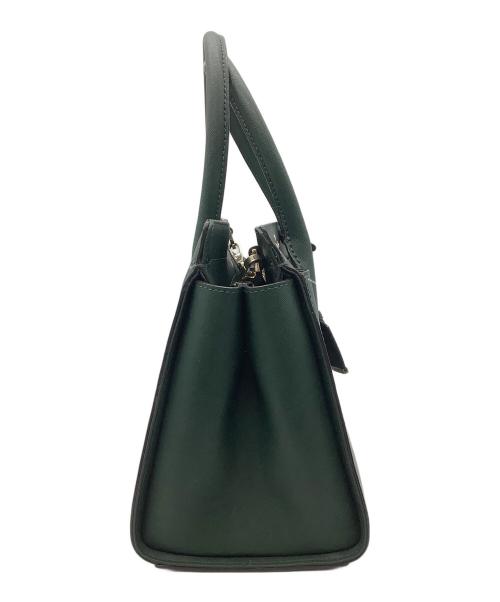 Kate Spade（ケイトスペード）Kate Spade (ケイトスペード) 2WAYバッグ グリーンの古着・服飾アイテム