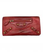 BALENCIAGAバレンシアガ）の古着「長財布」｜レッド