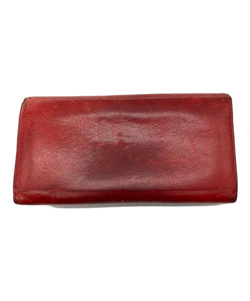 BALENCIAGA（バレンシアガ）BALENCIAGA (バレンシアガ) 長財布 レッドの古着・服飾アイテム