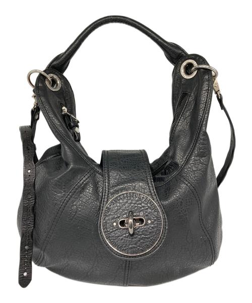 DIESEL（ディーゼル）DIESEL (ディーゼル) Y2Kショルダーバッグ ブラックの古着・服飾アイテム