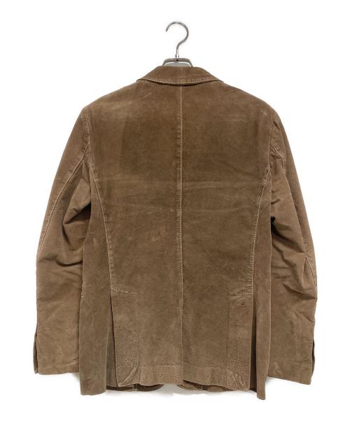 GABRIELE PASINI（ガブリエレパジーニ）GABRIELE PASINI (ガブリエレパジーニ) レザージャケット ベージュ サイズ:50の古着・服飾アイテム