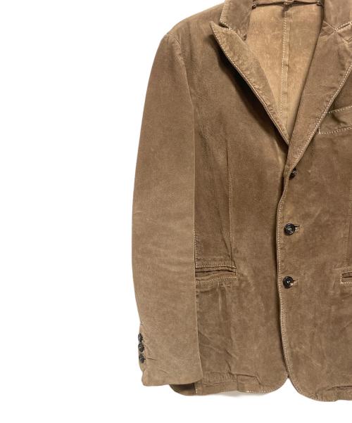 GABRIELE PASINI（ガブリエレパジーニ）GABRIELE PASINI (ガブリエレパジーニ) レザージャケット ベージュ サイズ:50の古着・服飾アイテム