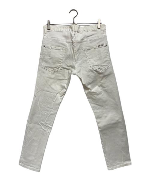 DSQUARED2（ディースクエアード）DSQUARED2 (ディースクエアード) ホワイトジーンズ ホワイト サイズ:46の古着・服飾アイテム