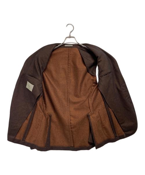 BOGLIOLI（ボリオリ）BOGLIOLI (ボリオリ) ウールセットアップスーツ ブラウン サイズ:48の古着・服飾アイテム