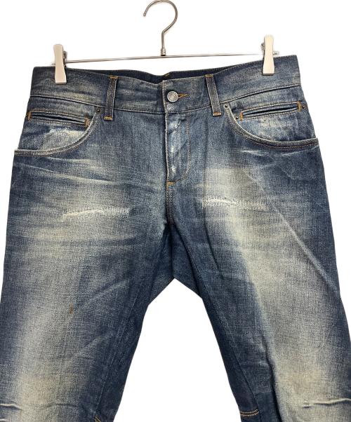 DOLCE & GABBANA（ドルチェ＆ガッバーナ）DOLCE & GABBANA (ドルチェ＆ガッバーナ) リメイク加工ジーンズ サイズ:46の古着・服飾アイテム