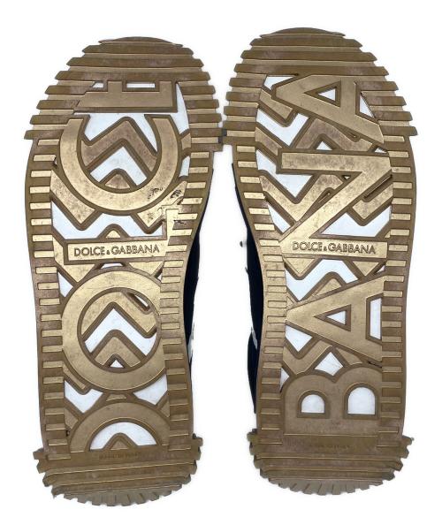 DOLCE & GABBANA（ドルチェ＆ガッバーナ）DOLCE & GABBANA (ドルチェ＆ガッバーナ) NS1 fabric sneaker／ローカットスニーカー ネイビー×ホワイト サイズ:43の古着・服飾アイテム