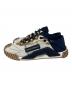DOLCE & GABBANA (ドルチェ＆ガッバーナ) NS1 fabric sneaker／ローカットスニーカー ネイビー×ホワイト サイズ:43：28000円