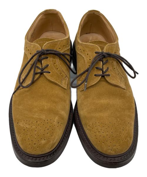 Tricker's（トリッカーズ）Tricker's (トリッカーズ) ダービーシューズ キャメル サイズ:8 1/2の古着・服飾アイテム