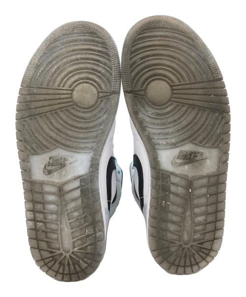 NIKE（ナイキ）NIKE (ナイキ) AIR JORDAN1 MID SE スカイブルー×ホワイト サイズ:26.5の古着・服飾アイテム