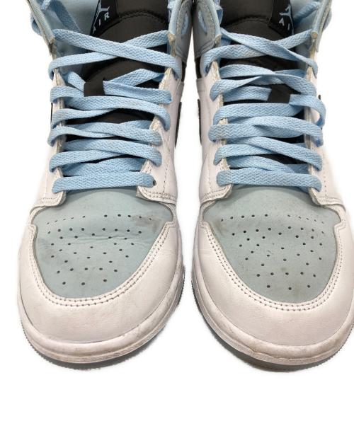 NIKE（ナイキ）NIKE (ナイキ) AIR JORDAN1 MID SE スカイブルー×ホワイト サイズ:26.5の古着・服飾アイテム