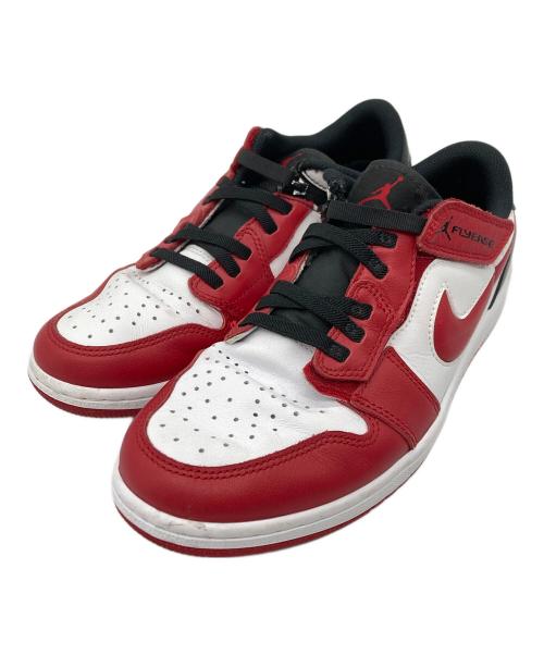 NIKE（ナイキ）NIKE (ナイキ) Air Jordan 1 Low Flyease（エアジョーダン1 ロー フライイーズ） レッド×ブラック×ホワイト サイズ:27.5の古着・服飾アイテム
