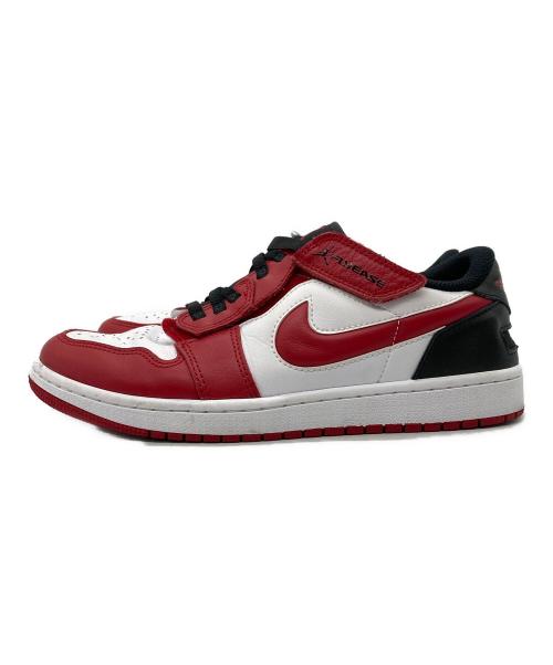NIKE（ナイキ）NIKE (ナイキ) Air Jordan 1 Low Flyease（エアジョーダン1 ロー フライイーズ） レッド×ブラック×ホワイト サイズ:27.5の古着・服飾アイテム