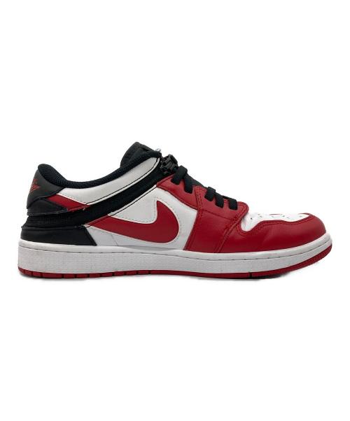 NIKE（ナイキ）NIKE (ナイキ) Air Jordan 1 Low Flyease（エアジョーダン1 ロー フライイーズ） レッド×ブラック×ホワイト サイズ:27.5の古着・服飾アイテム