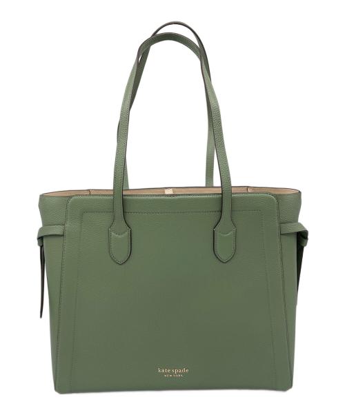 Kate Spade（ケイトスペード）Kate Spade (ケイトスペード) トートバッグ グリーンの古着・服飾アイテム
