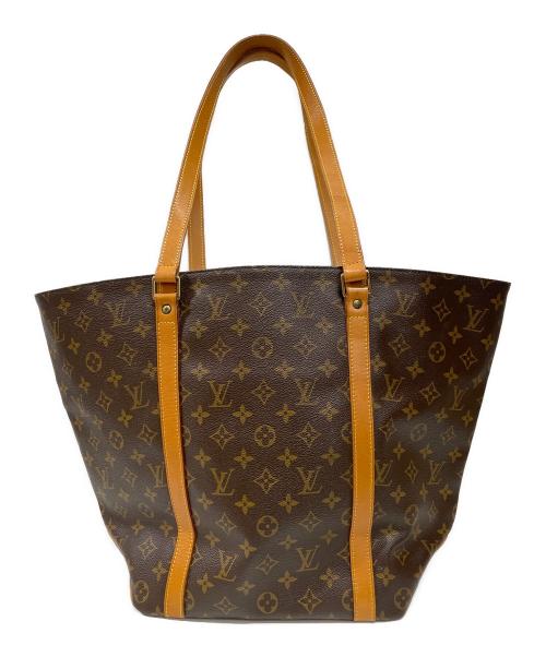 LOUIS VUITTON（ルイ ヴィトン）LOUIS VUITTON (ルイ ヴィトン) モノグラム サック ショッピング/ハンドバッグ/トートバッグ ブラウンの古着・服飾アイテム