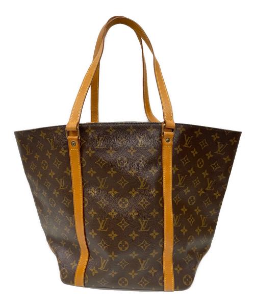 LOUIS VUITTON（ルイ ヴィトン）LOUIS VUITTON (ルイ ヴィトン) モノグラム サック ショッピング/ハンドバッグ/トートバッグ ブラウンの古着・服飾アイテム