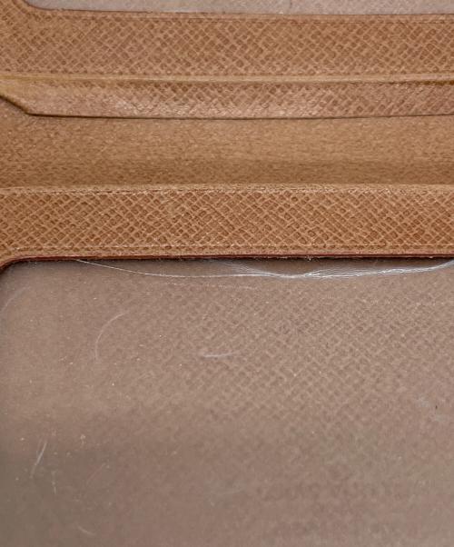 LOUIS VUITTON（ルイ ヴィトン）LOUIS VUITTON (ルイ ヴィトン) モノグラム ポルト2カルト・ヴェルティカル パスケース ブラウンの古着・服飾アイテム