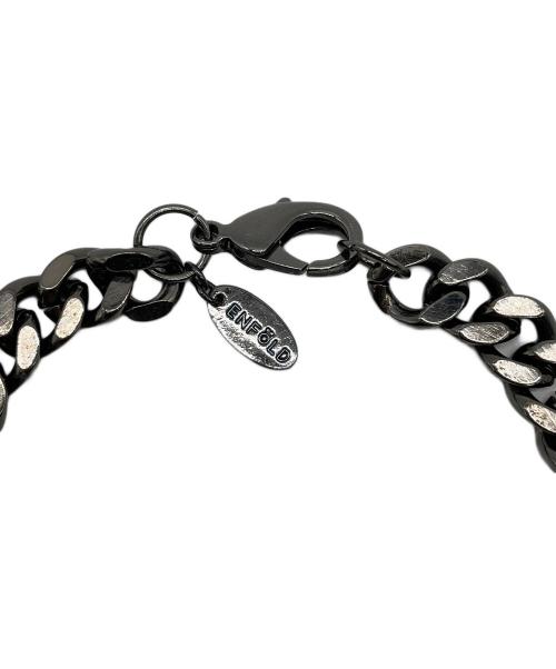 ENFOLD（エンフォルド）ENFOLD (エンフォルド) ビジュー チョーカー／ネックレス ブルーの古着・服飾アイテム