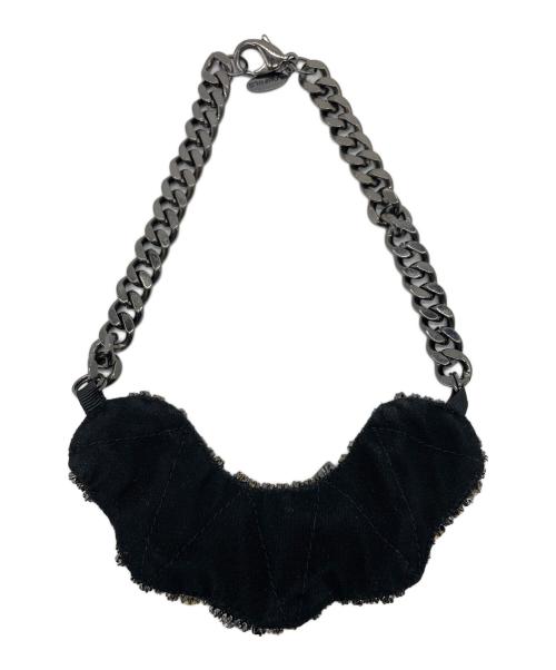 ENFOLD（エンフォルド）ENFOLD (エンフォルド) ビジュー チョーカー／ネックレス ブルーの古着・服飾アイテム