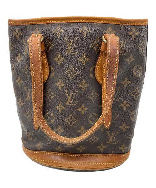 LOUIS VUITTON（ルイ ヴィトン）LOUIS VUITTON (ルイ ヴィトン) モノグラム プチ・バケット ブラウンの古着・服飾アイテム