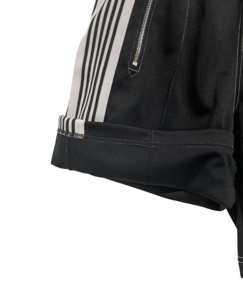 Needles（ニードルズ）Needles (ニードルズ) ハーフトラックパンツ ブラック サイズ:XSの古着・服飾アイテム