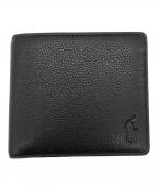 POLO RALPH LAURENポロ・ラルフローレン）の古着「2つ折り財布」｜ブラック